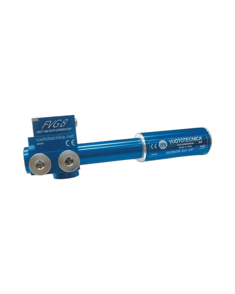 Single-stage vacuum generators with ejector FVG 8 and FVG 12
